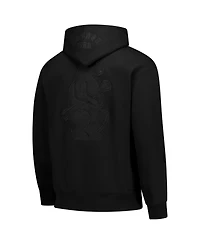 Mitchell & Ness Men's Black Chicago Cubs Phantom Fleece Hoodie