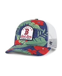 '47 Brand Men's Navy Boston Red Sox Tei Beachside Adjustable Trucker Hat