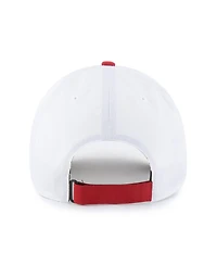 '47 Brand Men's White/Red Cincinnati Reds Vista Mini Clean Up Brrr Adjustable Hat