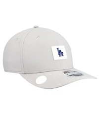 New Era Men's Gray Los Angeles Dodgers 2026 Clubhouse 9SEVENTY Adjustable Hat