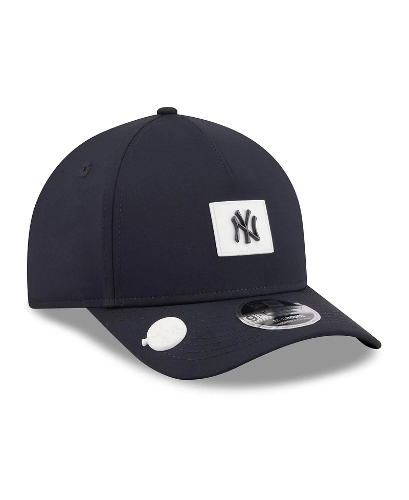 New Era Men's Navy New York Yankees 2026 Clubhouse 9FORTY A-Frame Adjustable Hat