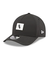 New Era Men's Black Chicago White Sox 2026 Clubhouse 9FORTY A-Frame Adjustable Hat