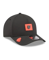 New Era Men's Black Baltimore Orioles 2026 Clubhouse 9FORTY A-Frame Adjustable Hat