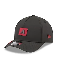 New Era Men's Black Arizona Diamondbacks 2026 Clubhouse 9FORTY A-Frame Adjustable Hat