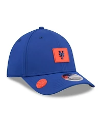 New Era Men's Royal York Mets 2026 Clubhouse M-Crown 39THIRTY Flex Hat