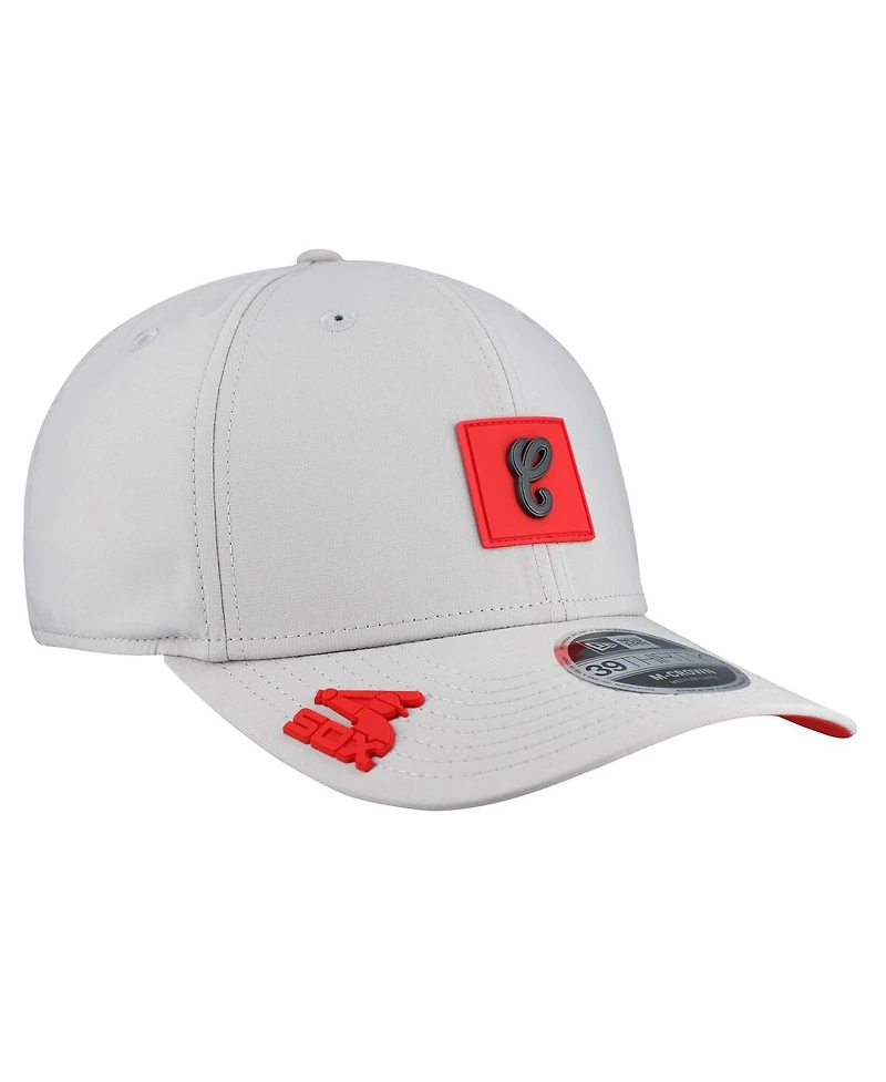 New Era Men's Gray Chicago White Sox 2026 Clubhouse Alternate 39THIRTY Flex Hat