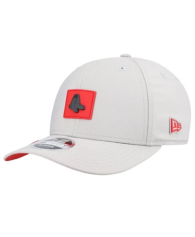New Era Men's Gray Boston Red Sox 2026 Clubhouse Alternate 39THIRTY Flex Hat
