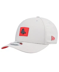 New Era Men's Gray Boston Red Sox 2026 Clubhouse Alternate 39THIRTY Flex Hat