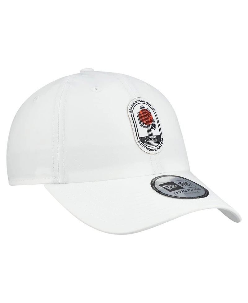 New Era Men's White San Francisco Giants 2026 Spring Training Fan Pack Icon Casual Classic Adjustable Hat