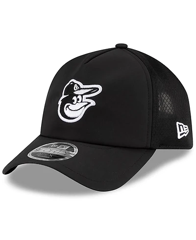 New Era Men's Baltimore Orioles 2026 Batting Practice Apex 9FORTY Adjustable Trucker Hat