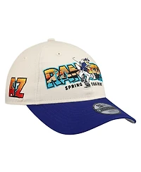 New Era Big Boys and Girls Stone/Royal Texas Rangers 2026 Spring Training Fan Pack Batter 9TWENTY Adjustable Hat