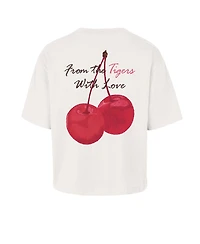 '47 Brand Women's Cream Detroit Tigers Love Letter Reed City T-Shirt