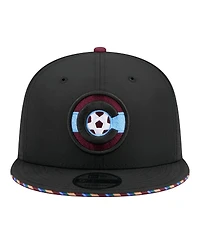 New Era Men's Black Colorado Rapids 2026 Jersey Hook 9FIFTY Snapback Hat