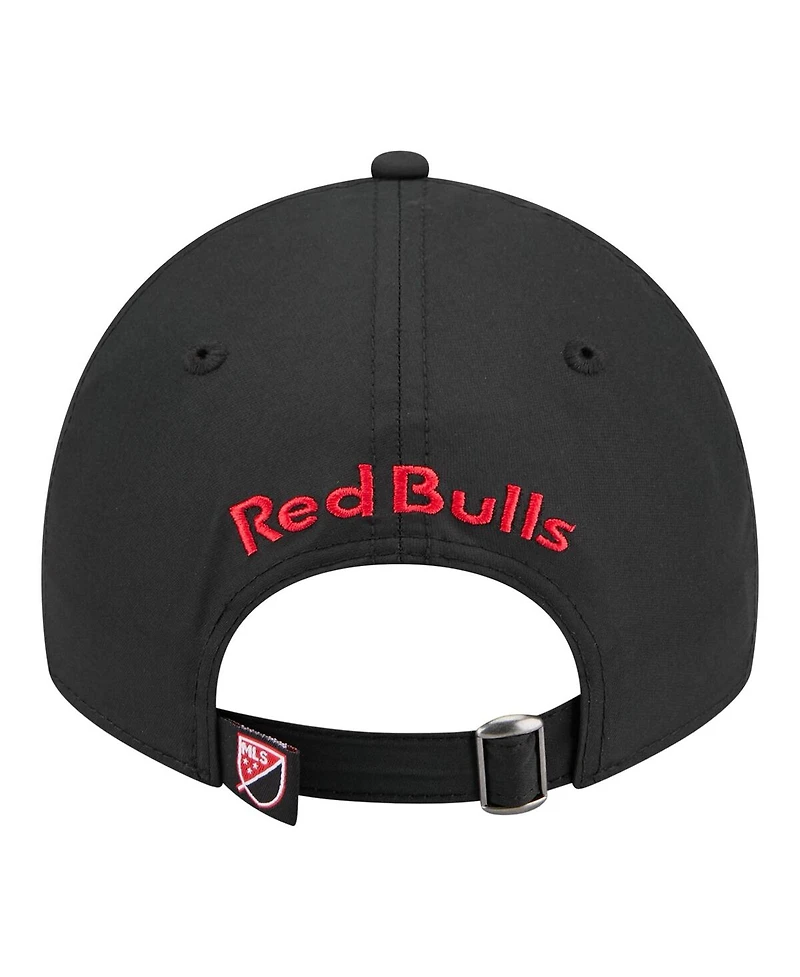 New Era Men's Black New York Red Bulls 2026 Jersey Hook 9TWENTY Adjustable Hat
