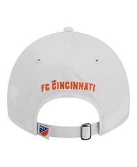 New Era Men's White Fc Cincinnati 2026 Jersey Hook 9TWENTY Adjustable Hat