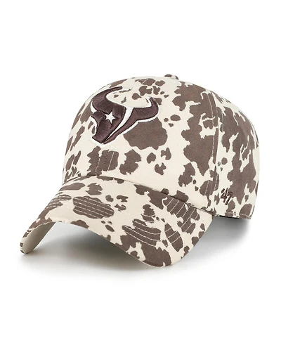 '47 Brand Women's Natural Houston Texans Bessie Clean Up Adjustable Hat