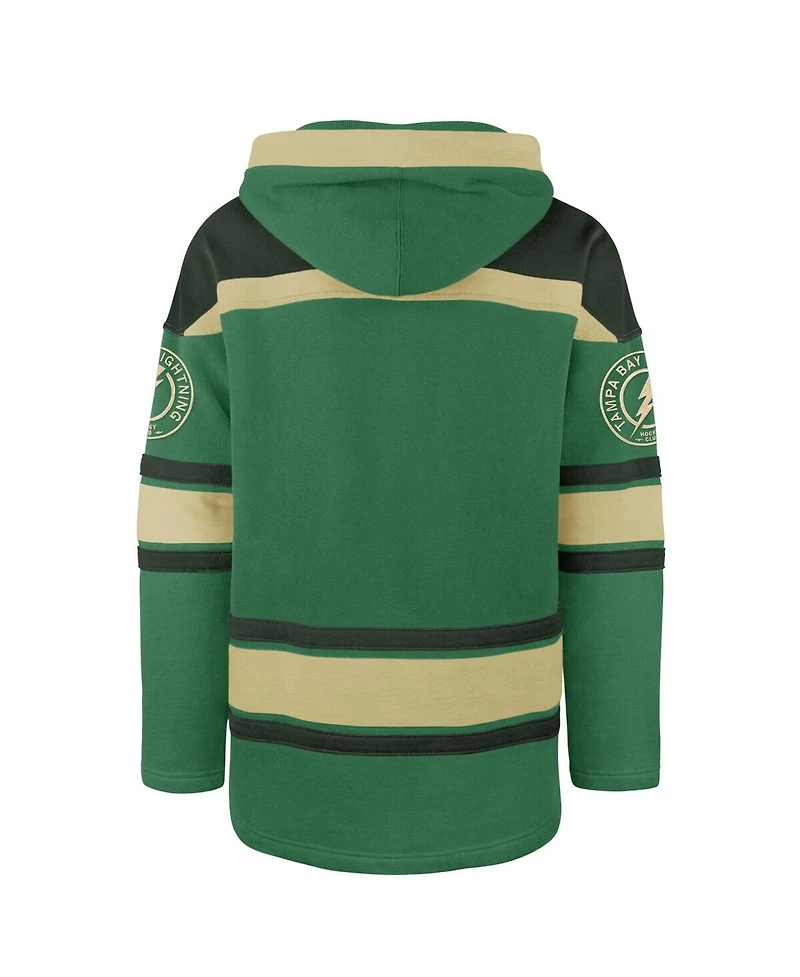 '47 Brand Men's Kelly Green Tampa Bay Lightning McLucky Superior Lacer Hoodie