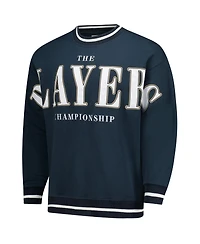 Barstool Golf Men's Navy The Players Oversized Graphic Sweatshirt