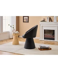 Streamdale Furniture Chenille Swivel Accent Armchair