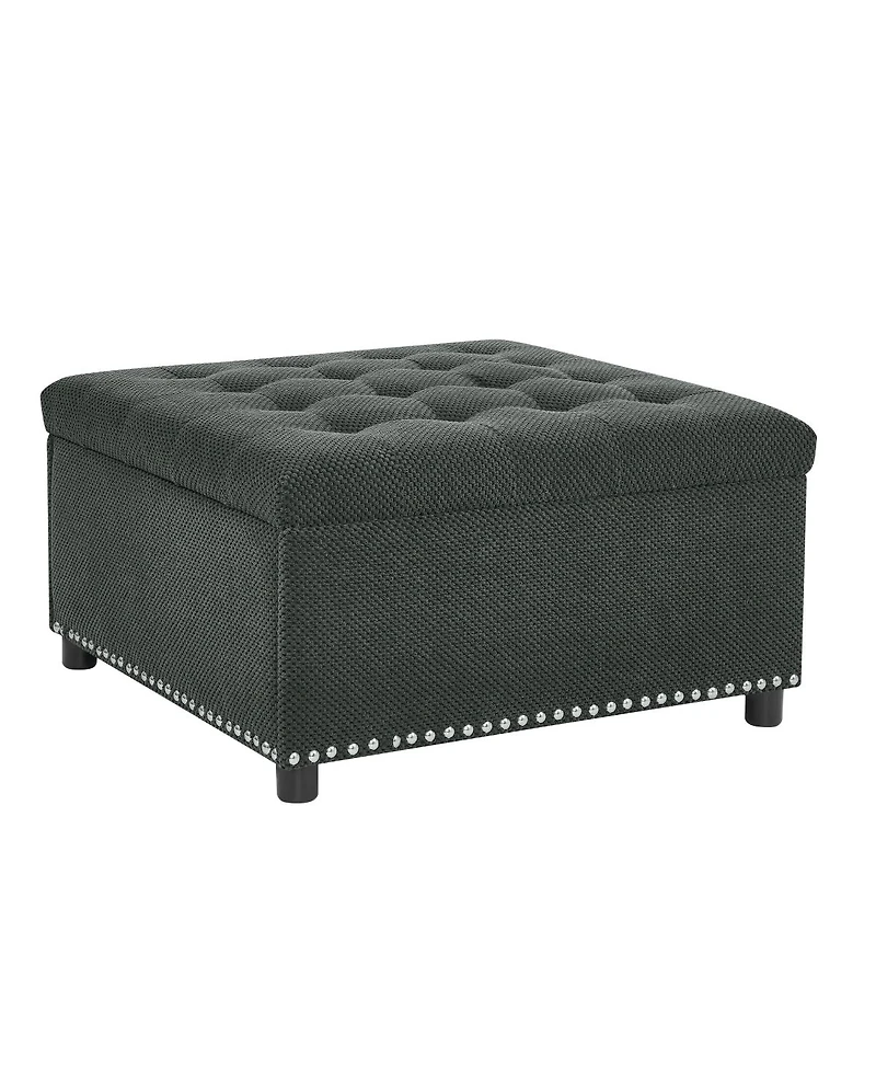 Streamdale Furniture Tufted Storage Ottoman