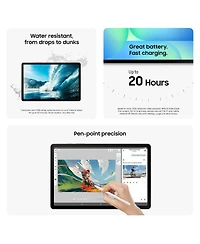 Samsung Galaxy Tab S10 Fe 10.9" Tablet, 128 Gb- Sm-X520NZAAXAR