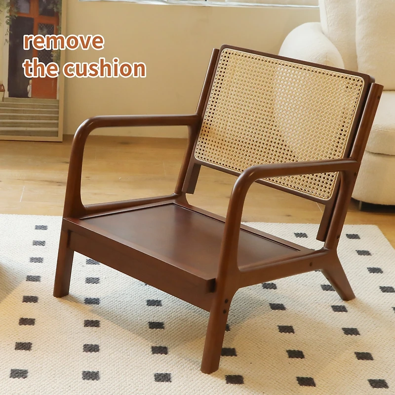 Streamdale Furniture Cozy Accent Chair with Solid Wood Frame