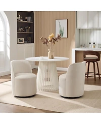 Streamdale Furniture Swivel Barrel Dining Chair