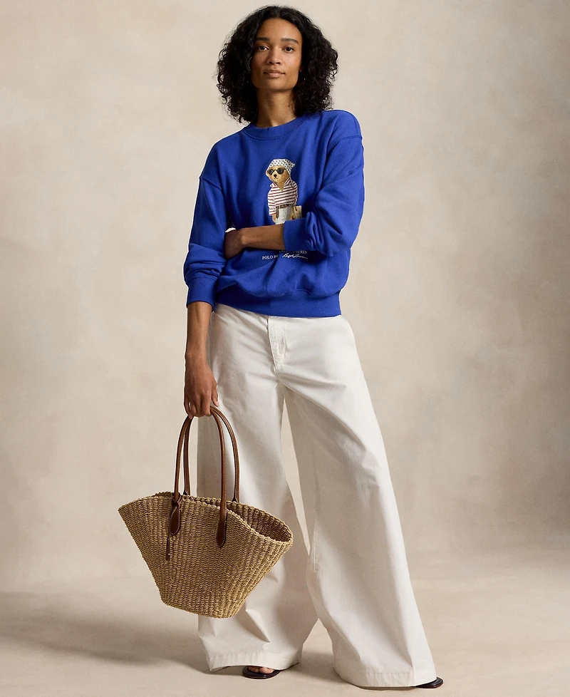 Polo Ralph Lauren Women's Bear Crewneck Sweatshirt