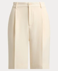 Lauren Ralph Women's High-Rise Double-Faced Bermuda Shorts