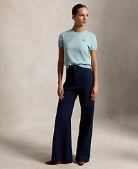 Polo Ralph Lauren Women's Short-Sleeve Crewneck Sweater