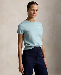 Polo Ralph Lauren Women's Short-Sleeve Crewneck Sweater