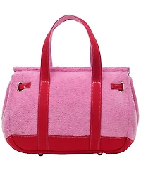 Sunwin Madaket Terry and Cotton Canvas Small Tote Handbag