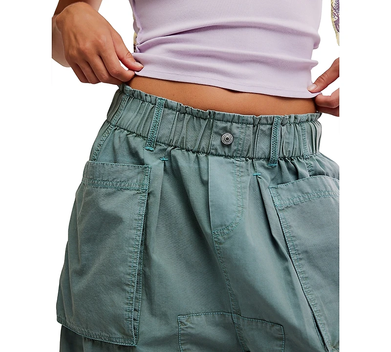 Free People Women's Costa Straight Cropped Pants