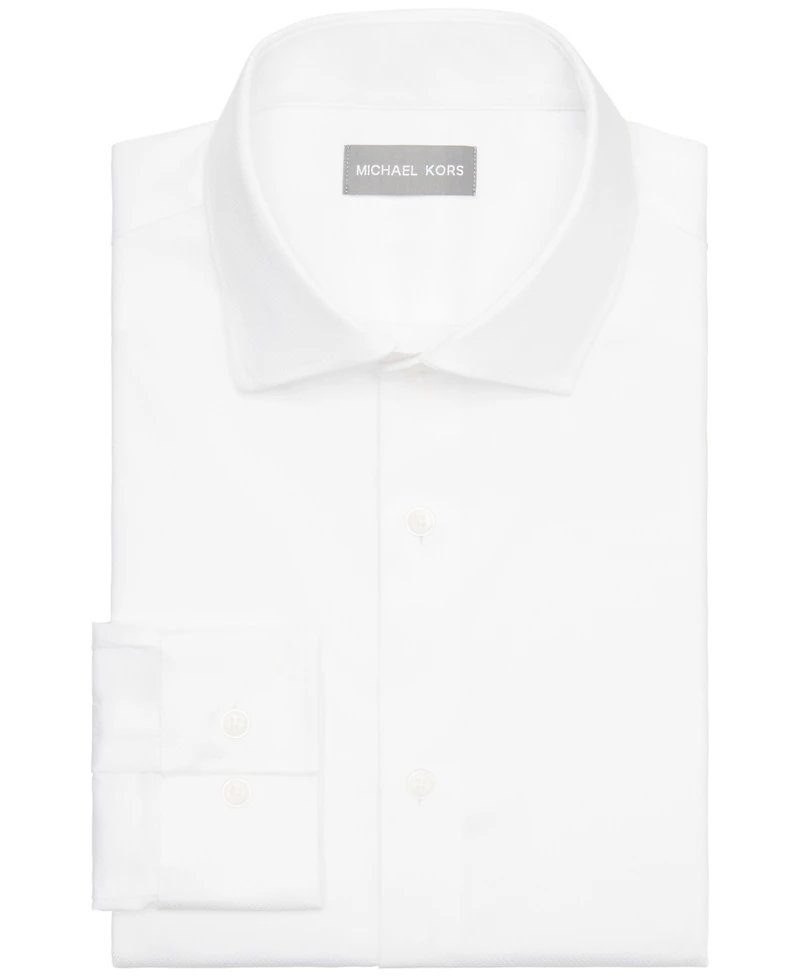 Michael Kors Men's Passport Slim-Fit Dress Shirt