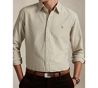 Polo Ralph Lauren Men's Custom-Fit Gingham Oxford Shirt