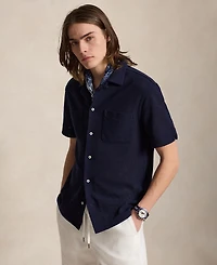 Polo Ralph Lauren Textured Pointelle Camp Shirt