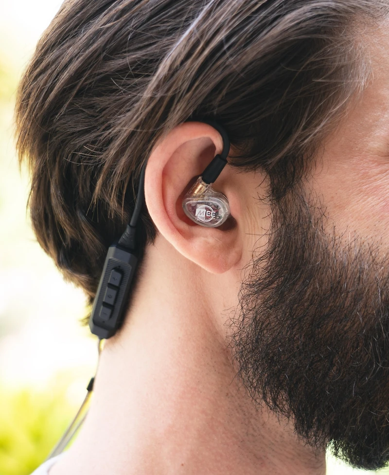 Mee audio BT3 Bluetooth Wireless Adapter Cable for In-Ear Monitors with 3 Connectors