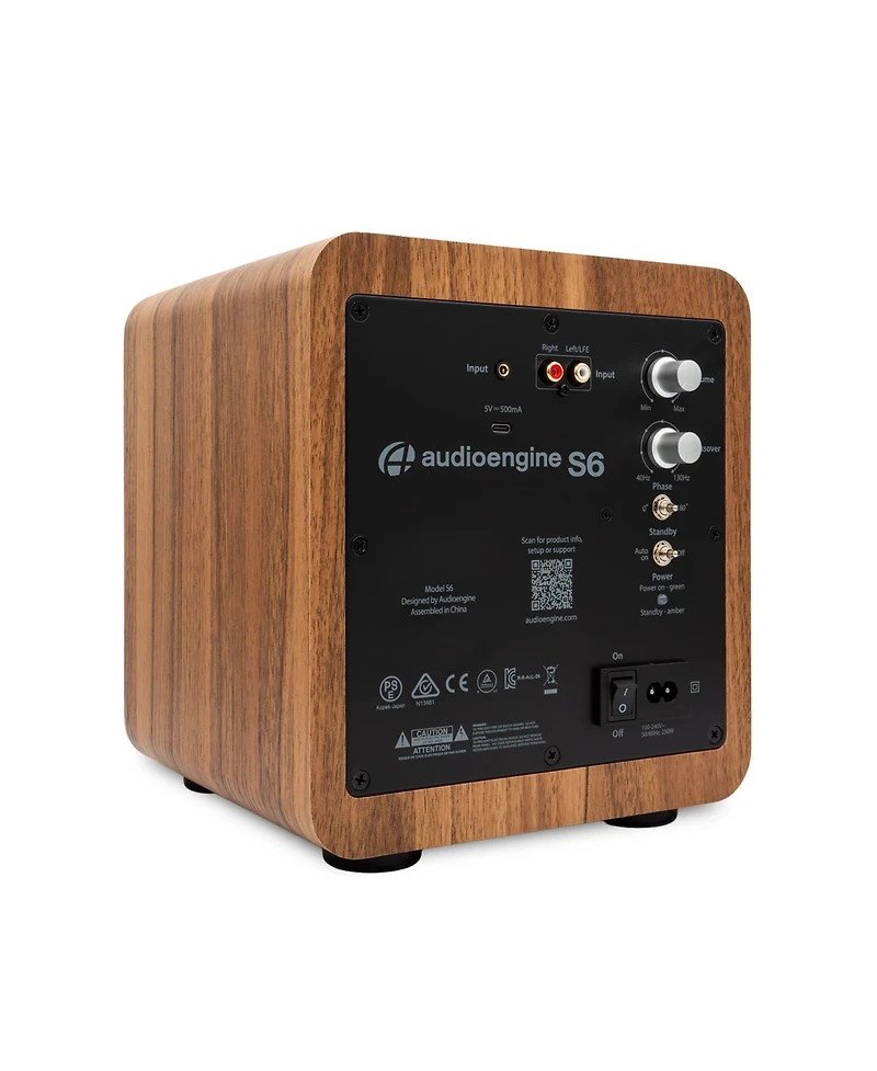 Audioengine S6 Powered Compact Subwoofer