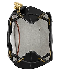 Coach Leather Jade Drawstring Crossbody Bag