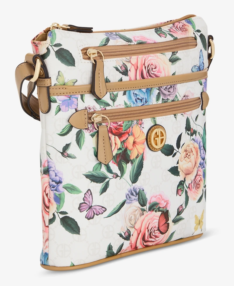 Giani Bernini Small Quilted North South Crossbody, Exclusively at Macy's - Mothers Day Floral