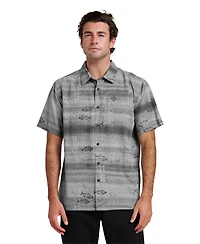 Quiksilver Waterman Men's Short-Sleeve Go Fish Shirt