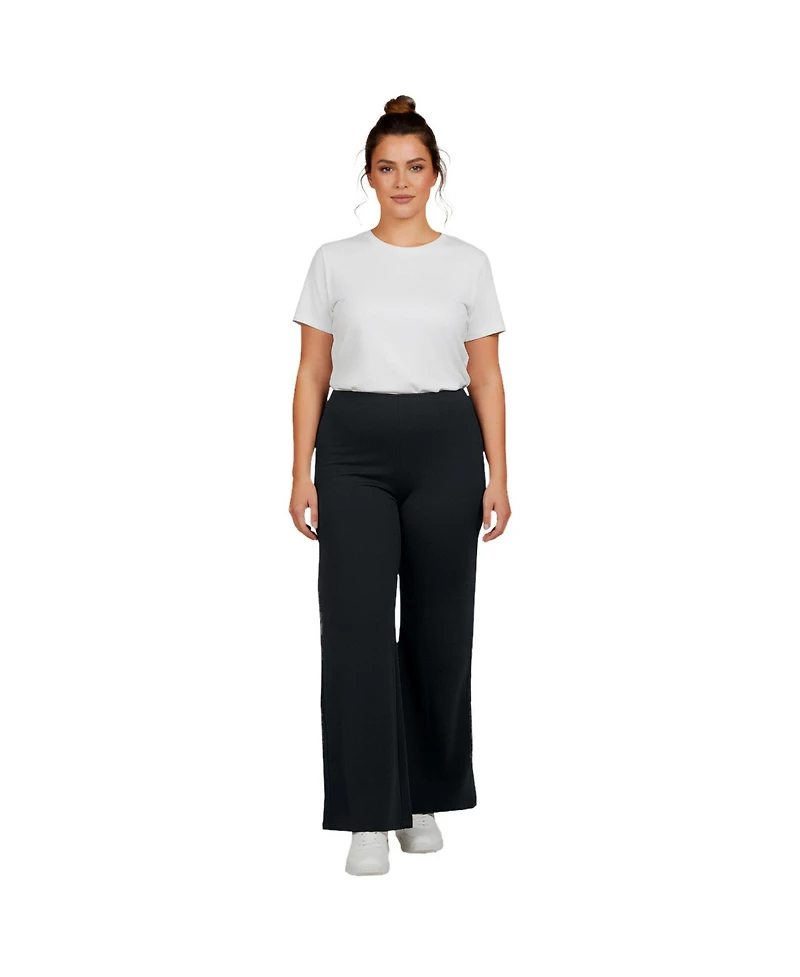 Avenue Women's Ponte Wide Leg Pant