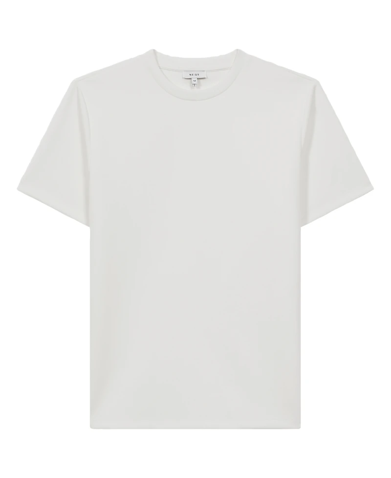Reiss Men's Premium Interlock Crew-Neck T-Shirt