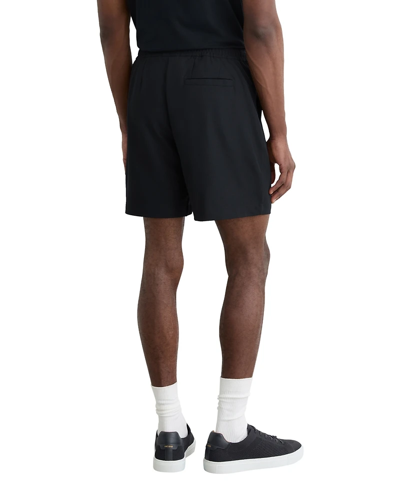 Reiss Men's Textured Drawstring Shorts