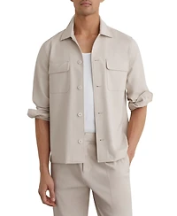 Reiss Men's Technical Regular-Fit Overshirt