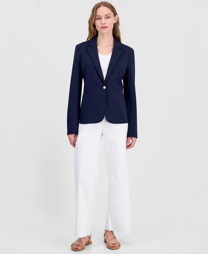 Nautica Women's Single-Button Blazer