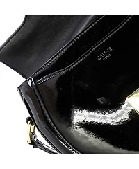 Pre-Owned Celine Small Besace 16 Bag Patent