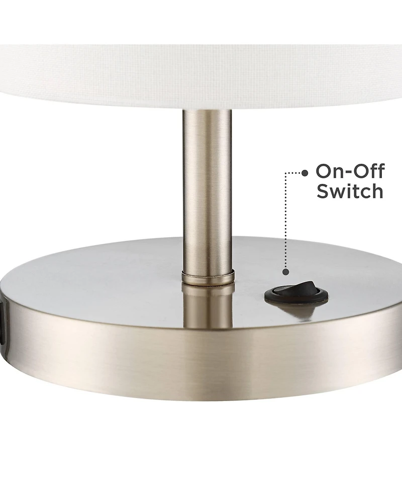 360 Lighting Heyburn Modern Accent Table Lamps for Desk