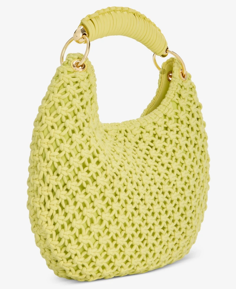 I.n.c. International Concepts Eedenn Crochet Hobo Handbag with Small Wallet, Macy's Exclusive