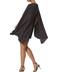 Reiss Women's Chain-Detail Cape Mini Dress